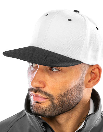 Bronx Original Flat Peak Snapback Dual Colour Cap (RH82)