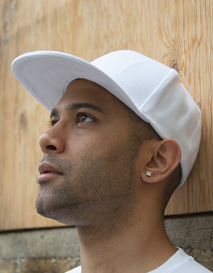 Bronx Original Flat Peak Snapback Cap (RH83)