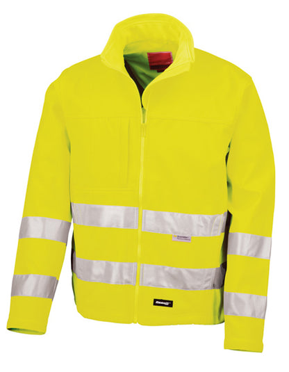 High Vis Soft Shell Jacket (RT117)