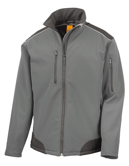 Ripstop Soft Shell Workwear Jacket With Cordura Panels (RT124)