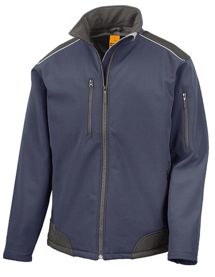 Ripstop Soft Shell Workwear Jacket With Cordura Panels (RT124)