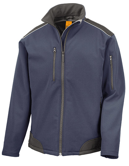 Ripstop Soft Shell Workwear Jacket With Cordura Panels (RT124)
