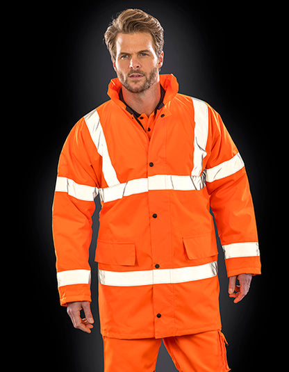 High Vis Motorway Coat (RT218X)