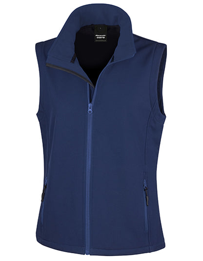 Women´s Printable Soft Shell Bodywarmer (RT232F)