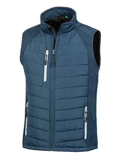 Recycled Compass Padded Softshell Gilet (RT238)