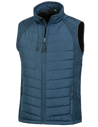 Recycled Compass Padded Softshell Gilet (RT238)