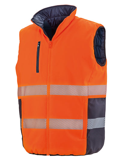Reversible Soft Padded Safety Gilet (RT332)