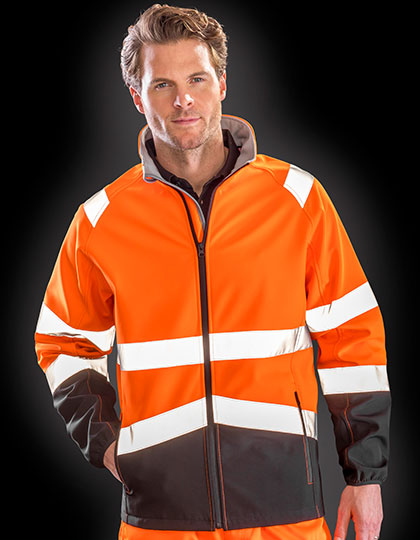 Printable Safety Softshell Jacket (RT450)