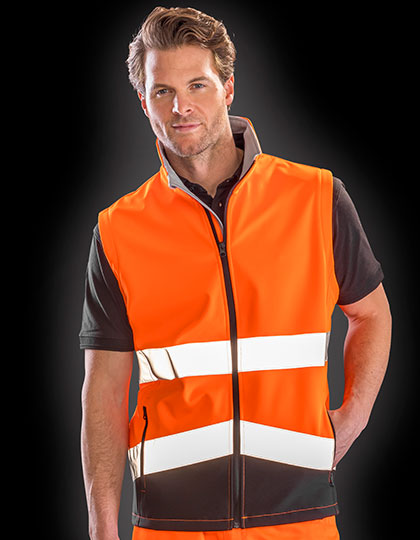 Printable Safety Softshell Gilet (RT451)