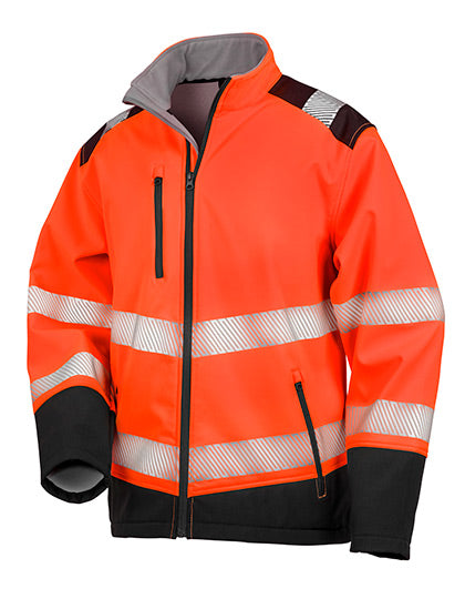 Printable Ripstop Safety Softshell Jacket (RT476)