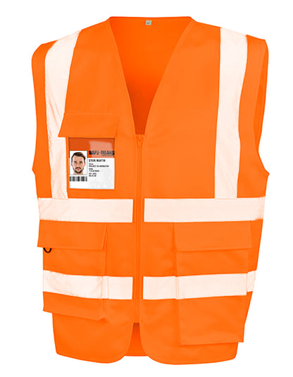 Heavy Duty Polycotton Security Vest (RT477)