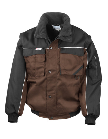 Zip Sleeve Heavy Duty Jacket (RT71)