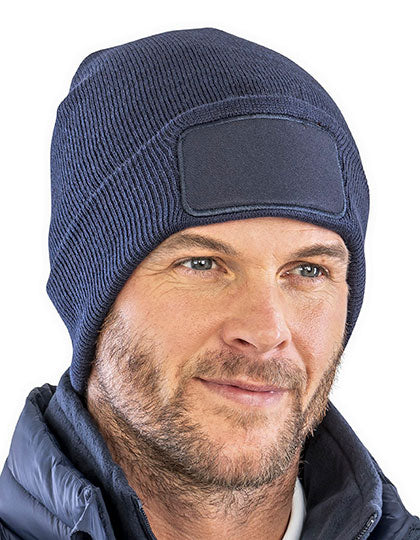 Recycled Double Knit Printers Beanie (RT927)