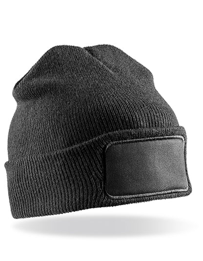 Recycled Double Knit Printers Beanie (RT927)