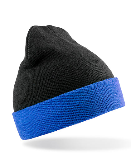 Recycled Black Compass Beanie (RT930)
