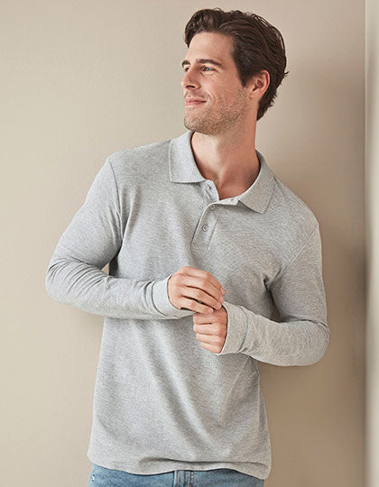 Long Sleeve Polo (S540)