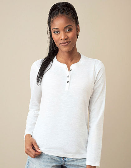 Sharon Henley Long Sleeve Women (S9580)