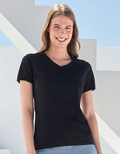 Women´s Feel Good Stretch V-Neck T (SF122)