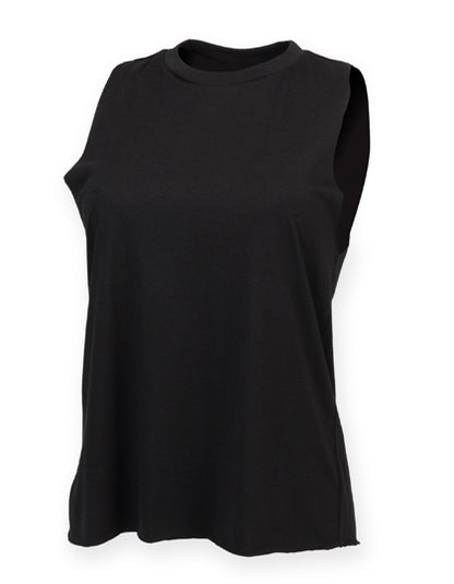 Women´s High Neck Slash Armhole Vest (SF232)