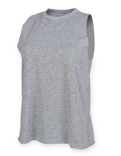 Women´s High Neck Slash Armhole Vest (SF232)