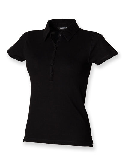 Women´s Short Sleeved Stretch Polo (SF42)