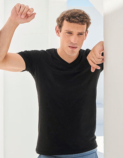 Men´s Feel Good Stretch V-Neck T (SFM122)