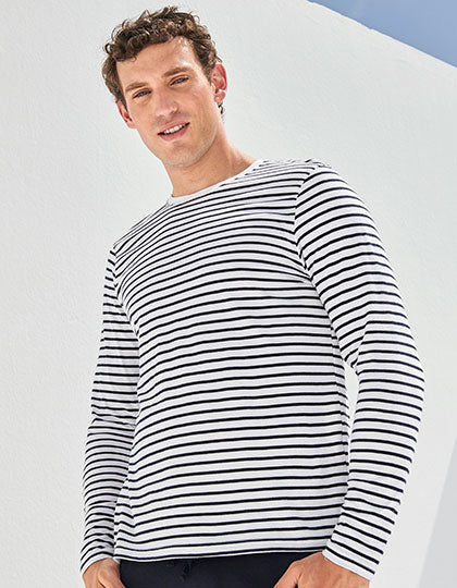 Unisex Long Sleeved Striped T (SFM204)