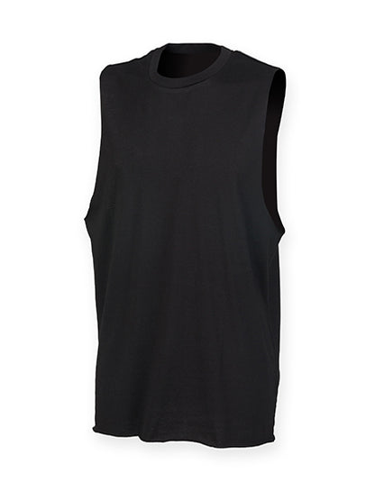Men´s High Neck Slash Armhole Vest (SFM232)