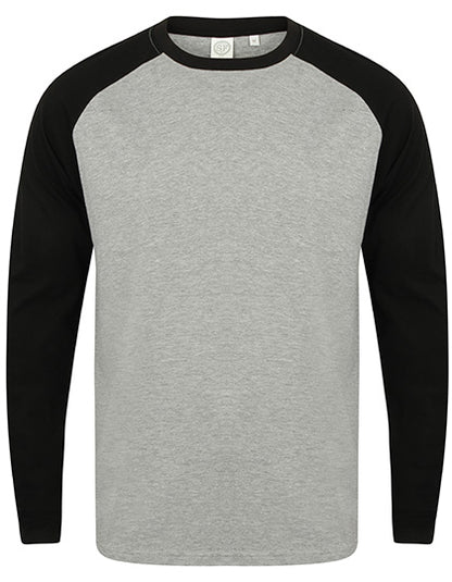 Men´s Long Sleeved Baseball T (SFM271)
