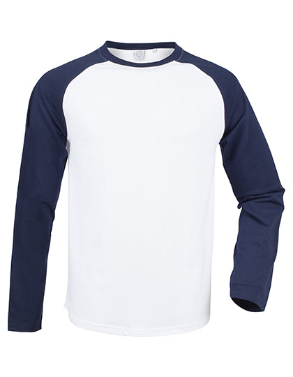 Men´s Long Sleeved Baseball T (SFM271)