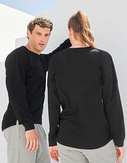Unisex Drop Shoulder Slogan Top (SFM514)