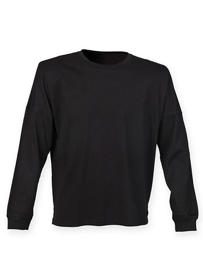 Unisex Drop Shoulder Slogan Top (SFM514)