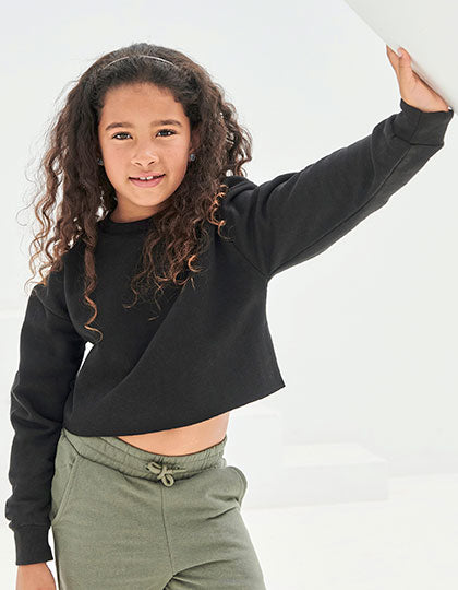 Kids´ Cropped Slounge Sweat (SM515)