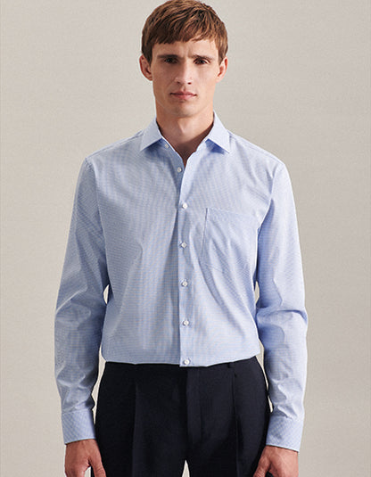 Men´s Shirt Regular Fit Check/Stripes Long Sleeve (SN193600)