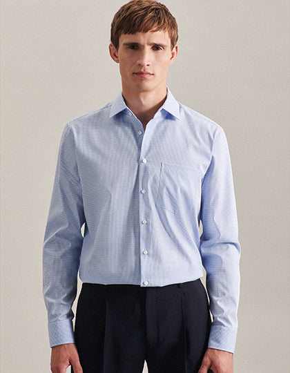 Men´s Shirt Regular Fit Check/Stripes Long Sleeve (SN193600)
