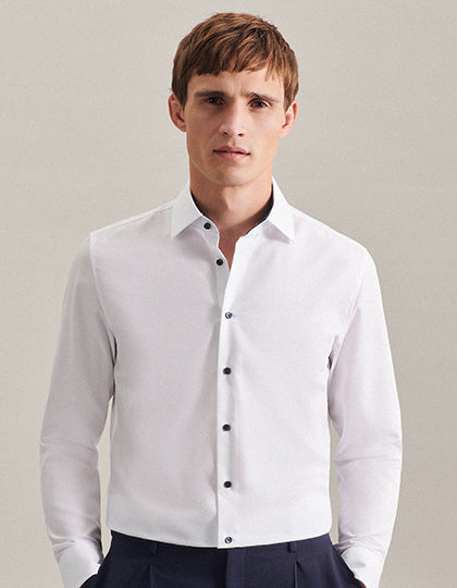 Men´s Shirt Poplin Shaped Fit Long Sleeve (SN293690)