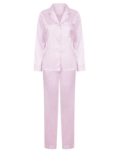 Ladies´ Satin Long Pyjamas (TC055)