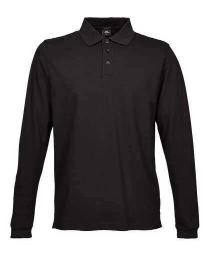 Men´s Luxury Stretch Long Sleeve Polo (TJ1406)