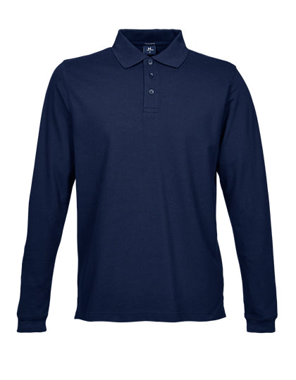 Men´s Luxury Stretch Long Sleeve Polo (TJ1406)