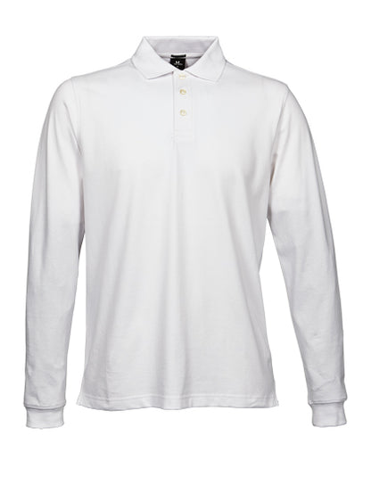 Men´s Luxury Stretch Long Sleeve Polo (TJ1406)