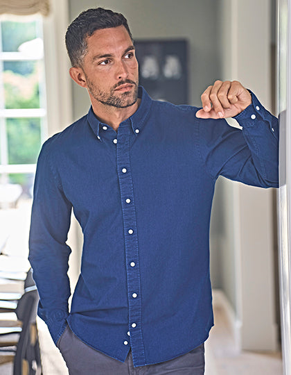 Men´s Casual Twill Shirt (TJ4002)