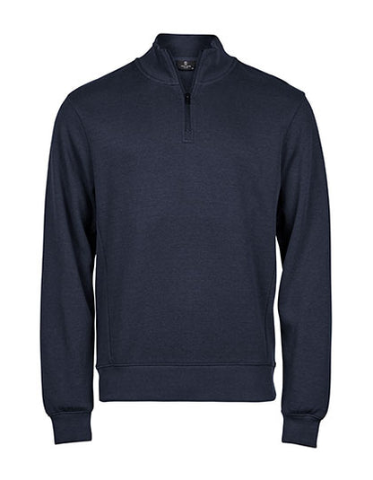 Ribbed Interlock Half Zip (TJ5506)