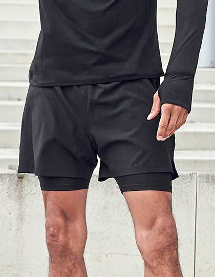 Men's Double Layer Sports Short (TL615)