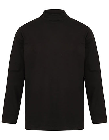 Roll-Neck Long-Sleeve Top (W020)