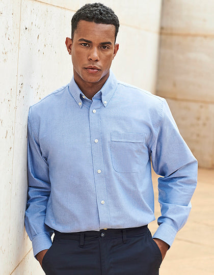 Men´s Classic Long Sleeved Oxford Shirt (W510)