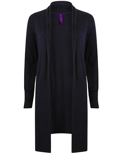 Ladies´ Longline Open Cardigan (W719)