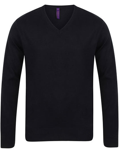 Men´s Lightweight V-Neck Jumper (W720)