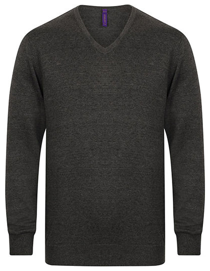 Men´s Lightweight V-Neck Jumper (W720)