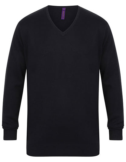 Men´s Lightweight V-Neck Jumper (W720)
