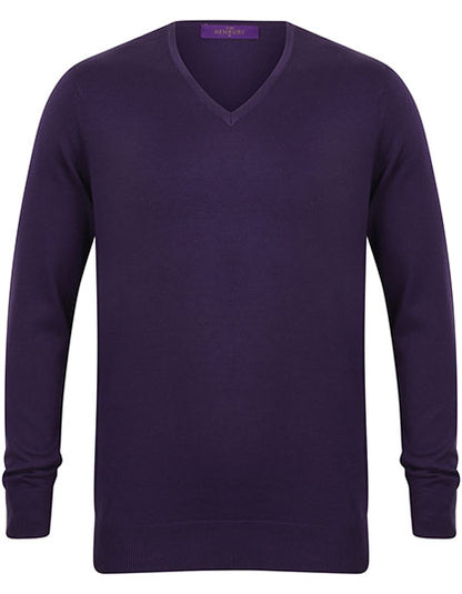 Men´s Lightweight V-Neck Jumper (W720)